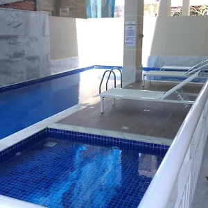  Apartamento Mediterrâneo 507 - Todo Equipado, Com Ar Split, Churrasqueira Na Varanda, Internet 240mb Wifi, Estacionamento Grátis, A 1 Km Praias